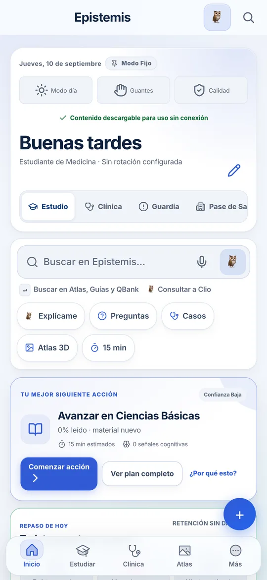 Inicio de Epistemis